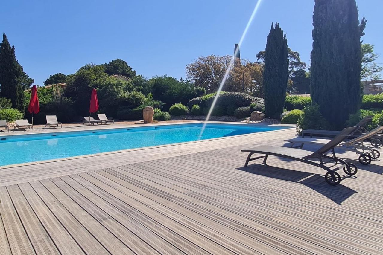 Mini Villa Messicana 5 Pers Piscine 500 M Plage Lecci Luaran gambar
